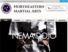 Tablet Screenshot of nemadojo.com